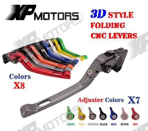 

CNC 3D Feel Folding Adjustable Brake Clutch Lever For Buell Ulysses XB12XT XB12X 2009 XB12 2004-2008 XB9 All Models 2003-2009