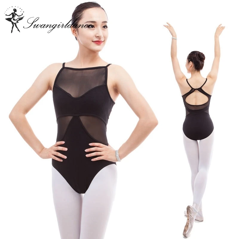 women camisole black sexy ballet Leotards for dance costume ballet clothes for girls gymnastics leotards ballerina clothesCS0300
