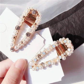 

Sweet Flowers Rhinestone zircon Hair Barrette Hair Clip Hairpin Girls Shining Crystal Hair Accessories Women Headdress Wholesale