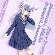 Moeyu Anime Kantai Colección Hibiki Uniforme de Marinero Estudiante Akatsuki Ikazuchi Inazuma Cosplay Otoño Dama de Gasa Vestido