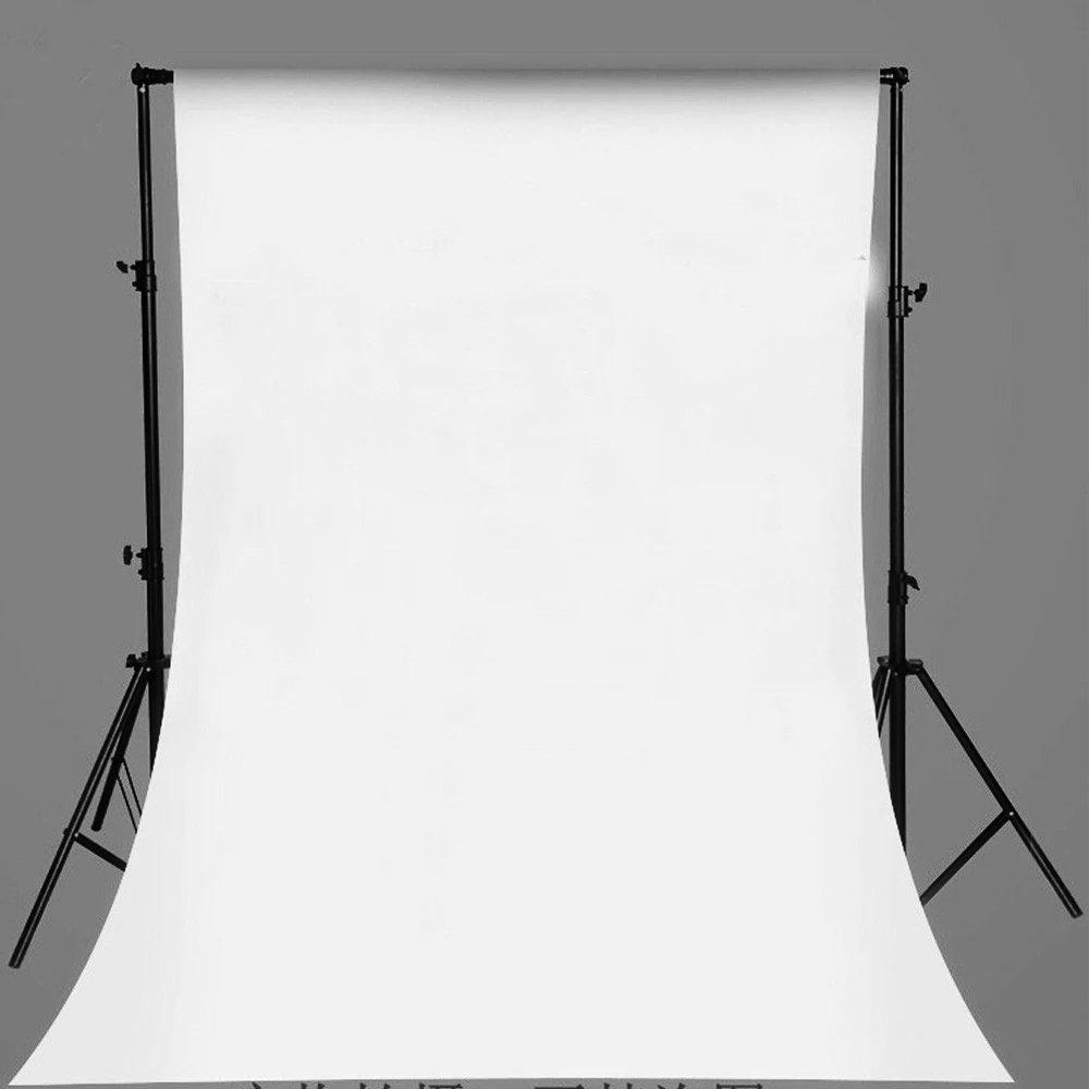 

5x7FT Backdrops Screen Background Stand Video Photography White Non-woven fabrics Lighting Kit New Diy