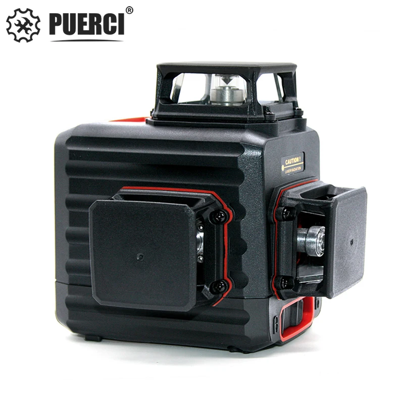 

PUERCI 3D P12CG 12Lines Green Laser Level Self-Leveling 360 Horizontal And Vertical Cross Super Powerful Green Laser Beam Line