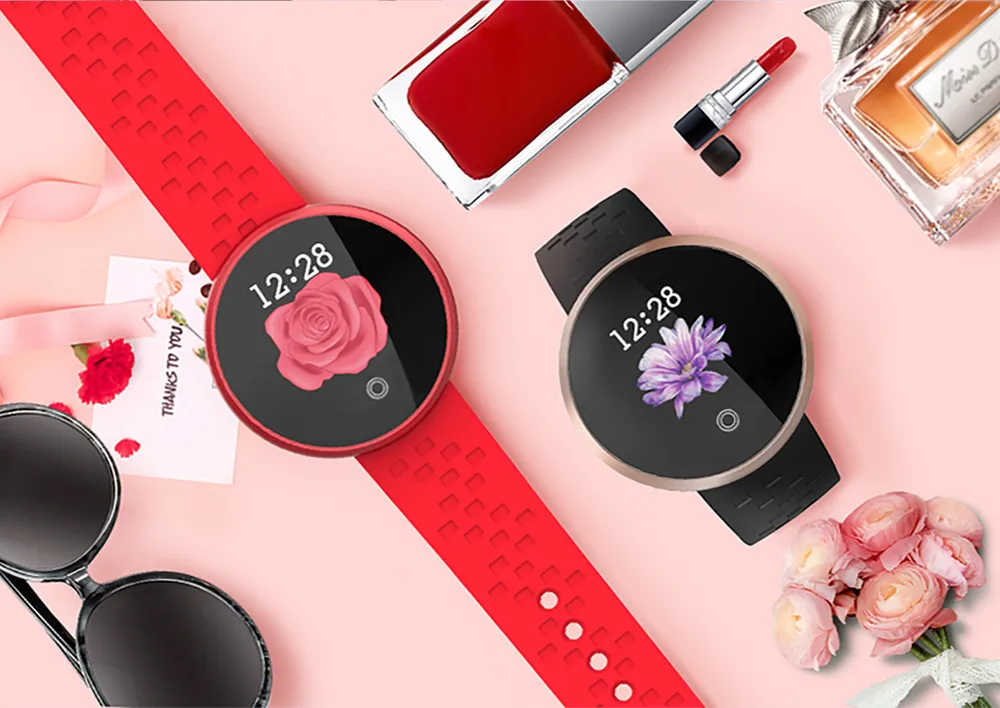 SKMEI Для женщин Smart Watch Top сердечного ритма женский период напоминание Smartwatch дамы наручные спортивные часы reloj умные часы B36