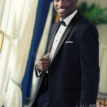 Свадебные/деловые костюмы для мужчин лучшие черные мужские свадебные костюмы для жениха смокинг, строгий костюм из 3 предметов черные свадебные смокинги для мужчин