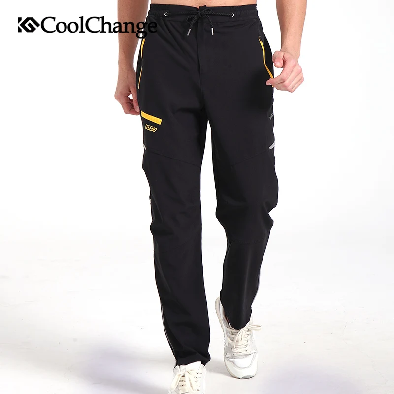 

CoolChange Spring&Winter Outdoor Sports Cycling Ciclismo Bicycle Artificial velvet Pants Bike Reflective Pants