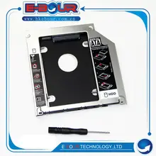 9,5 мм тонкий корпус для жесткого диска Optibay для Apple Macbook Pro Unibody 1" 15" 1" A1278 A1286 466 470 985 991 990 371 373 374 2nd HDD Caddy