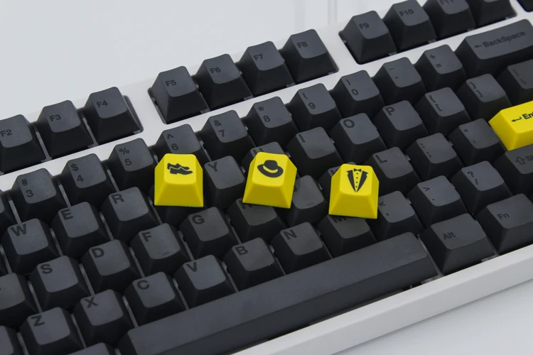 MP джентльмен KeyCap 151 ключ PBT Сублимация английская Корейская версия вишневая Заводская высота для механической игровой клавиатуры