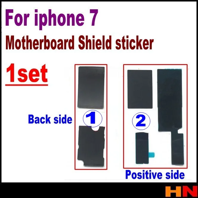 

1set for iphone 7 7p plus 4.7 / 5.5 Main board heat sink Motherboard shield Heat dissipation sticker Graphite sheet