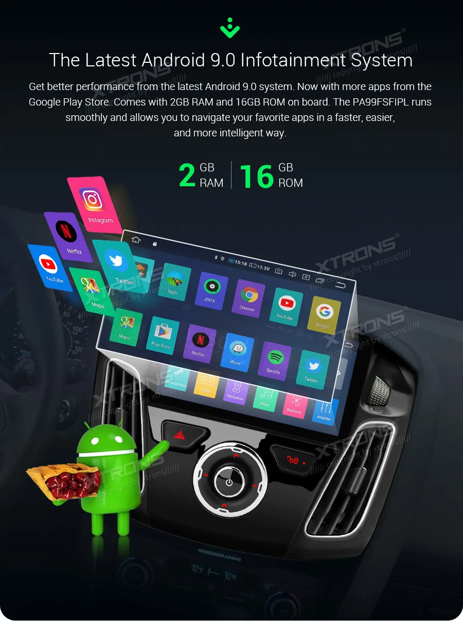Clearance 9" Android 9.0 Pie OS Car Multimedia GPS Radio for Ford Focus 2012 2013 2014 2015 2016 2017 with Car Play Function Support 4 Clearance 9" Android 9.0 Pie OS Car Multimedia GPS Radio for Ford Focus 2012 2013 2014 2015 2016 2017 with Car Play Function Support 4