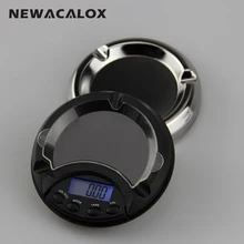 NEWACALOX 100g x 0 01g Digital Jewelry Scales for Gold Sterling Silver Ashtray Pocket Balance Electronic