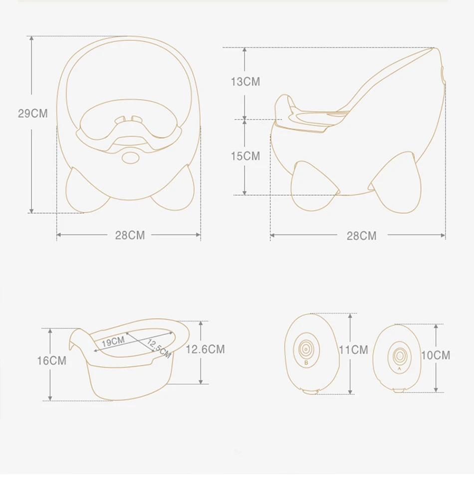 Детский горшок, сиденье для унитаза, портативная сковорода, Детский горшок, детское постельное белье, удобная спинка, унитаз для девочек и мальчиков, Мультяшные горшки