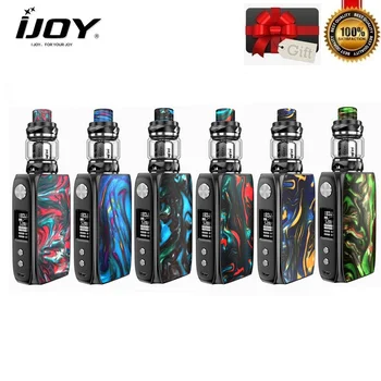 

iJoy Shogun Univ Kit Powered By Dual 18650 180W Box Mod Katana Vape Tank 4ML 5.5ML Vaporizer VS VOOPOO DRAG 2 e-Cigarette Kits