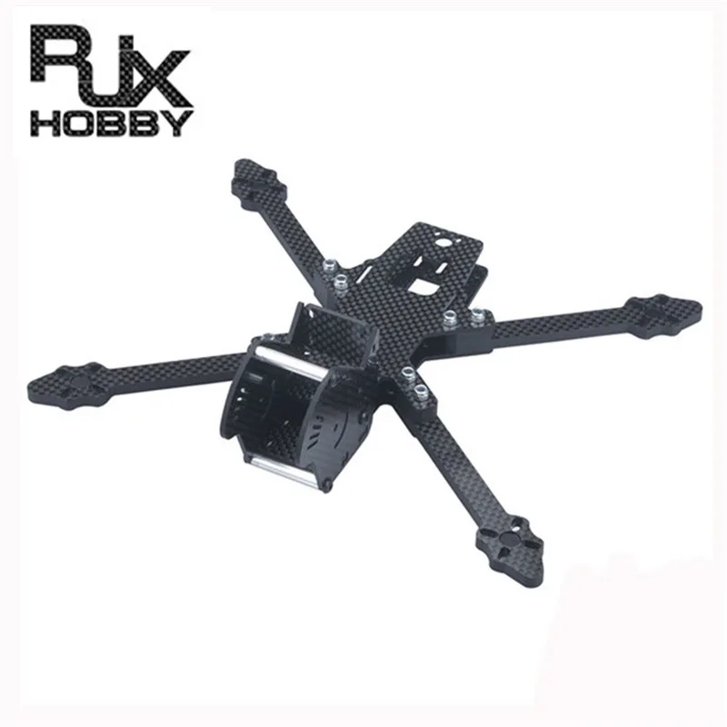 

RJX 220mm Wheelbase 5mm Arm Carbon Fiber Drone Frame Kit For RC Models Quadcopter Camera Motor Propeller Spare Part 114g