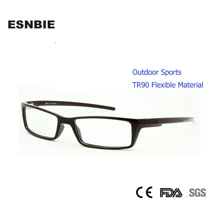 ESNBIE, модные очки, оправа для мужчин, синий, коричневый, TR90, гибкие, для мужчин, s, оправы для очков, oculos de grau, очки по рецепту