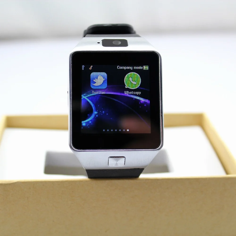 Kopen Shinsklly Nieuwe Originele Doos DZ09 Smart Horloge Met Slaap Track Smartwatch Bluetooth Sim kaart Horloge voor IOS en Android Telefoon