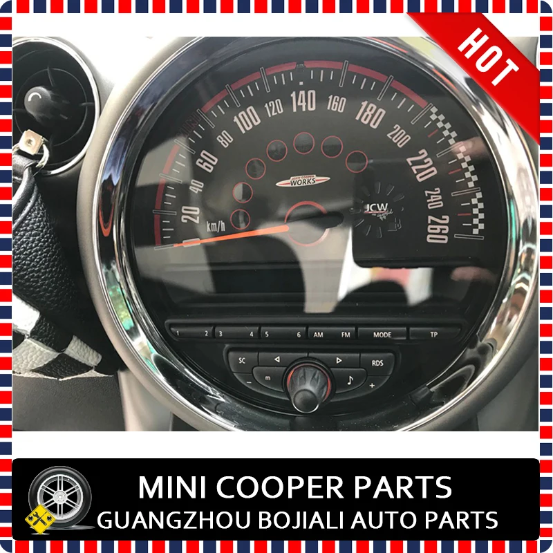 Mini Cooper R56 tachometer sticker