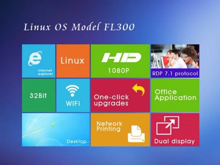 Linux thin client