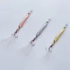 YAPADA Spoon 033 Float strengthen Treble Hook 3g-7g-10g 40-53-60mm Feather Metal Spoon Multicolor Fishing Lures Bass ► Photo 3/6