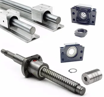 

2 x RM1605-1550mm Ballscrews + 4 x SBR16-1500mm Linear Rail + BK/BF12 + Coupling