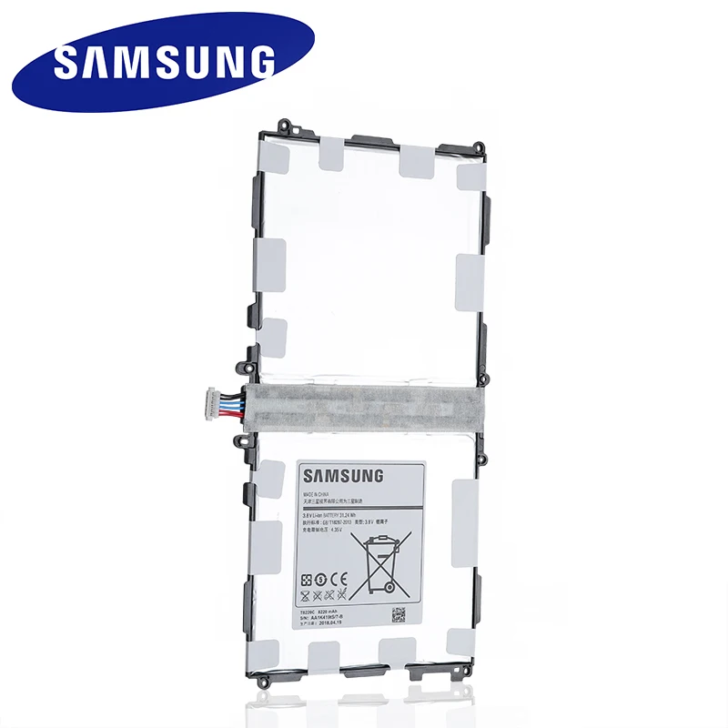 Оригинальный аккумулятор для Samsung GALAXY Note 10 1 Tab Pro P600 P601 P605 P607 8220 мАч|Аккумуляторы