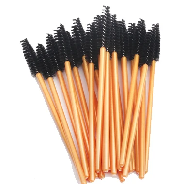 100pcs NEWCOME 100 шт одноразовые щеточки с тушью для ресниц аппликатор для макияжа палочки для наращивания ресниц кисти для макияжа Кисти для макияжа - Цвет: 100pcs