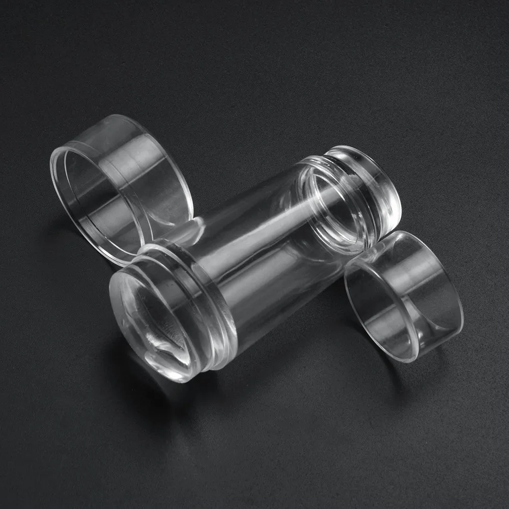 ATOMUS прозрачный силиконовый штамп+ шаблон скребок для штамповки ногтей пластины для полировки DIY Инструменты для дизайна ногтей