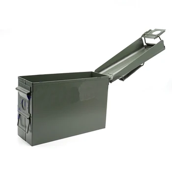 

1PC Small Size 255*90*170mm Metal Box Battery Storage Case Anti-explosion Safe Suitcase For FPV Lipo RC Acc