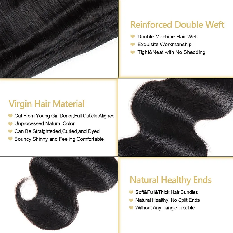 Купить Необработанные индийские пучки волос отправить бесплатно закрытие натуральные неокрашенные волосы пучки волн тела Funmi человеческие волосы пучки 8-28 дюймов