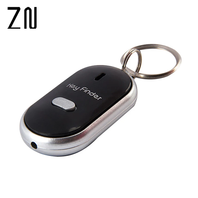 

1PC LED Key Finder Locator Find Lost Keys Chain Keychain Whistle Sound Control
