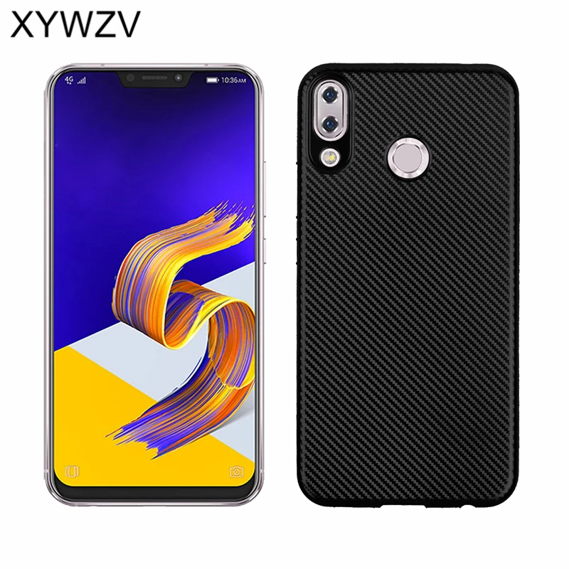 Для чехол Asus Zenfone 5Z ZS620KL случае Роскошные мягкая резиновая для телефона задняя