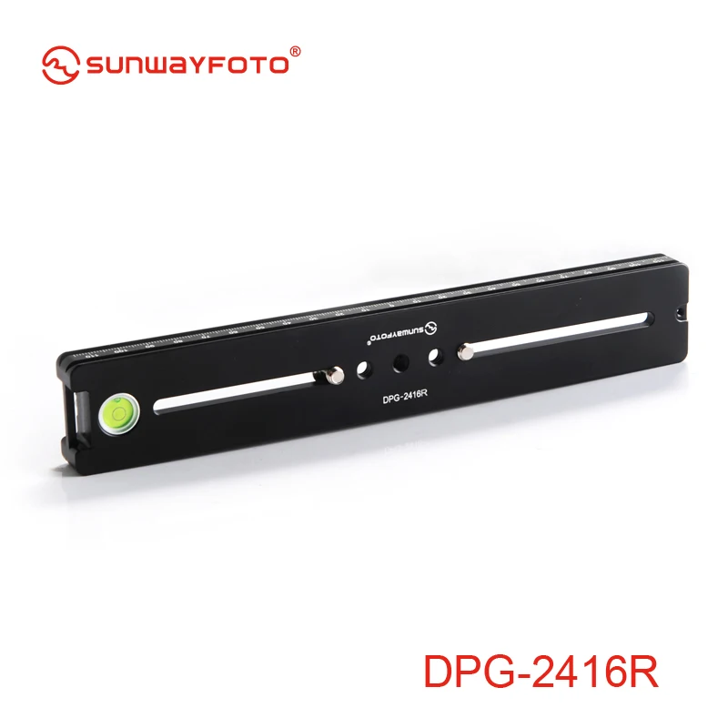 SUNWAYFOTO DPG-2416R головка штатива быстросъемная пластина для DSLR камеры штатив пластина профессиональный монопод быстросъемная пластина