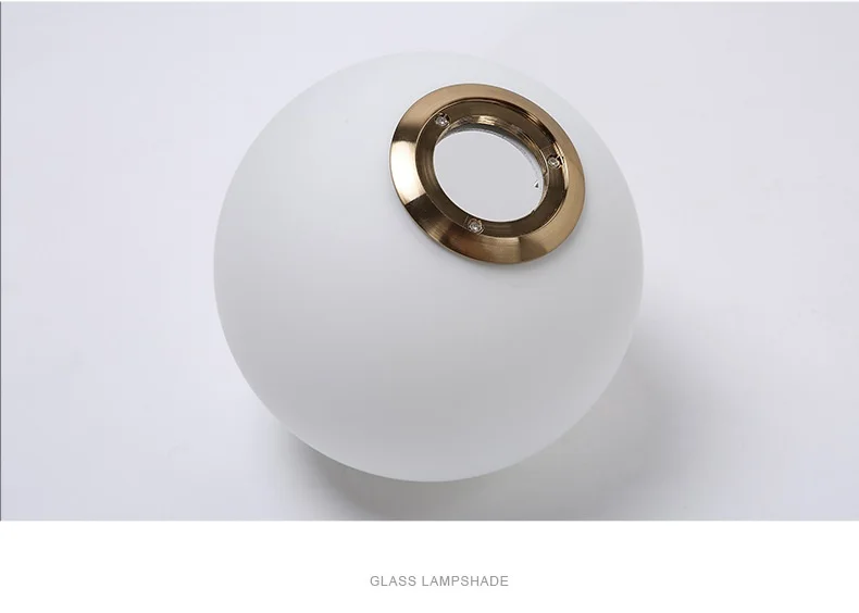 Modern Wall Lamp Wall Light Indoor LED Glass Ball Wall Lamps for Bedroom Home Lighting Luminaire Light Fixture Wall Sconce (8)