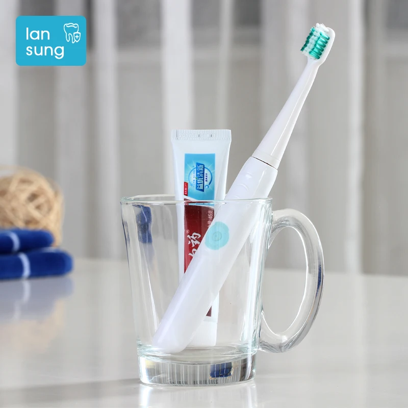 Зубная щетка LANSUNG электрическая зубная с аккумулятором AA Escova de dente eletrica Детская
