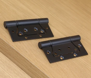 

304 stainless steel free slot room door hinges 4 inch bearings