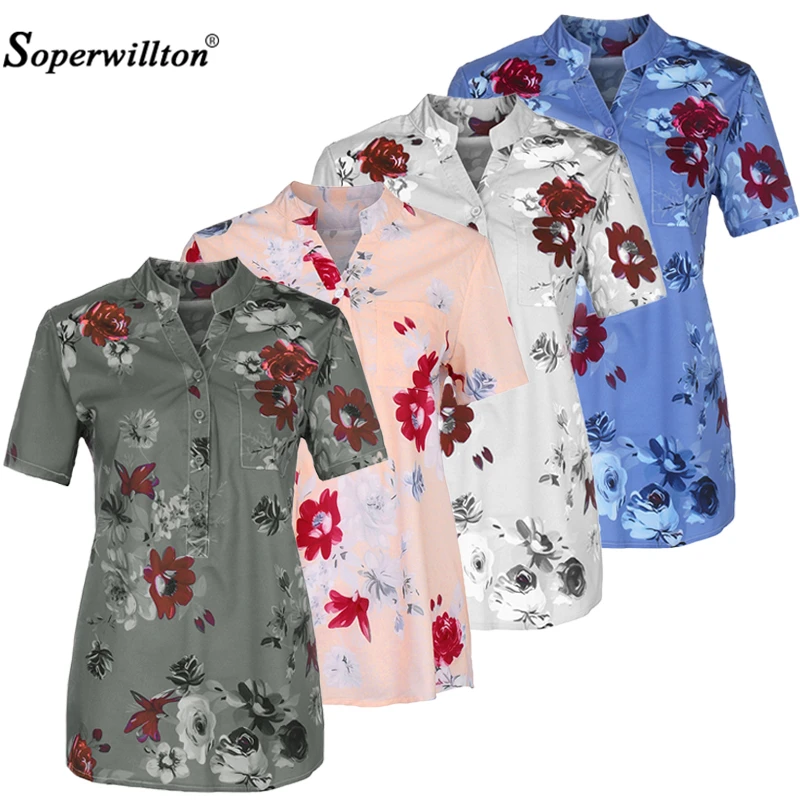 

T shirt Women Summer V-neck Cotton Print ladie Tee Shirts Loose Plus Size 5XL Short Sleeve Tshirt Femme Top Women Camiseta Mujer