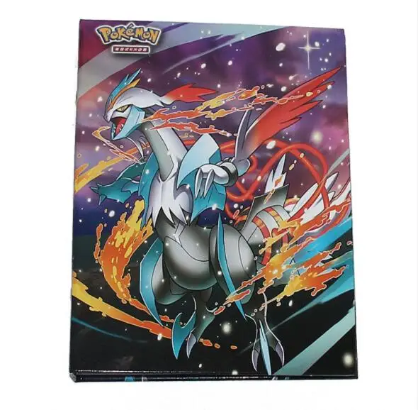 Новинка 2019 большая вместительность альбом для карт книга Pokemon держатель Покемон