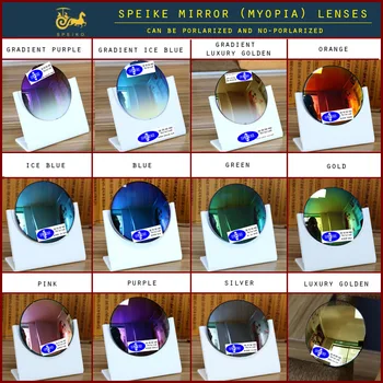 

Porlarized mirror lenses UV-400 Myopia sunglasses lenses prescription sunglasses Anti-reflective/scratch UV400