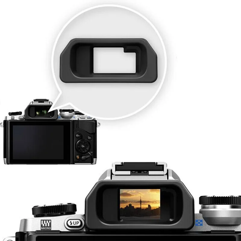 

Hard Viewfinder Eyecup Eyepiece replace EP-10 EP10 for Olympus OM-D E-M10 E-M5 Eye Cup first generation OMD EM10 EM5