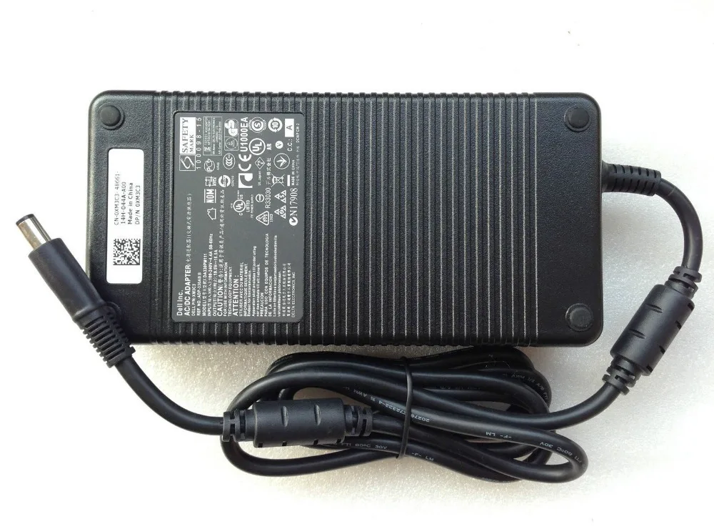 Original OEM 330W 19.5V 16.9A AC Adapter/Power Cord For Dell Alienware