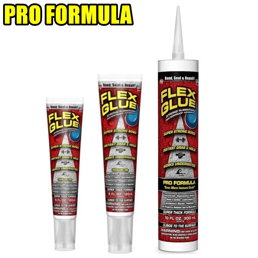 

50% OFF New Arrival Flex Glue 100ml 180ml Flex Tape Strong Rubberized Waterproof Tape Hose Repair Connectors