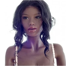 High Quality Black Sex Doll African Sexy Lady Solid Silicone Doll with Metal Skeleton 3 Holes Real Vagina Love Doll for Men 168