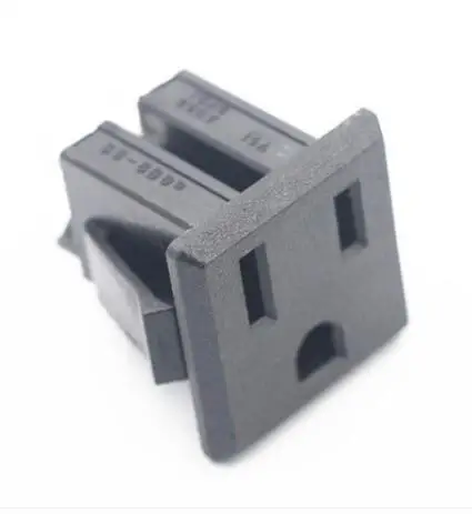 

10pcs SS-6B AC Power Socket Three-pin 3 Hole American Socket