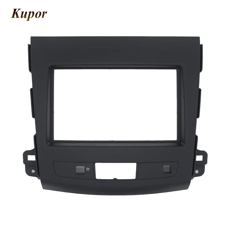 

08-004 Double Din fascia Kit for MITSUBISHI Outlander Radio DVD Stereo Panel Dash Mounting Installation Trim Kit Face Frame