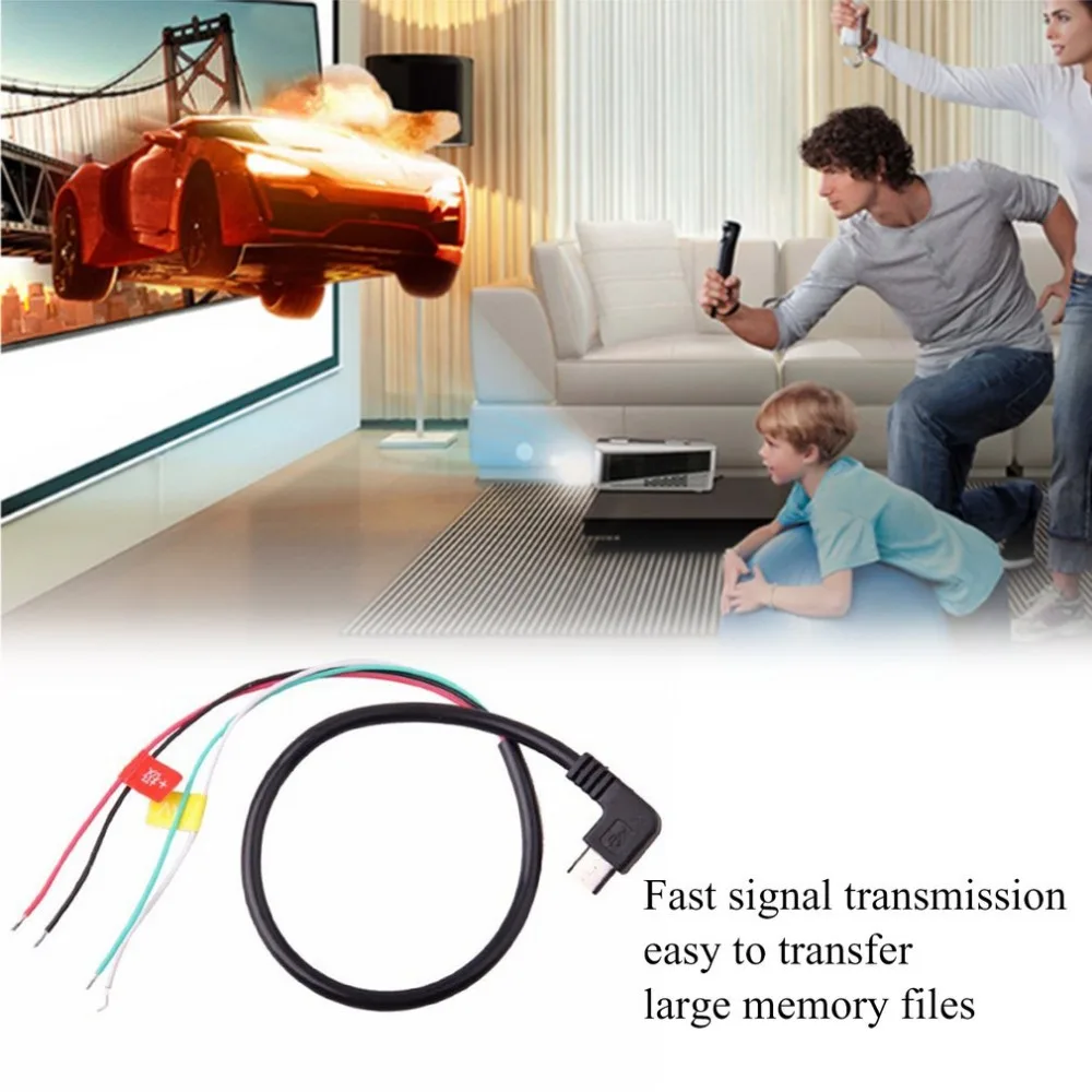 

Original SJ4000 Camera Accessories USB to AV Output Cable Micro USB to AV FPV Out Cable for Sjcam SJ4000 /SJ5000