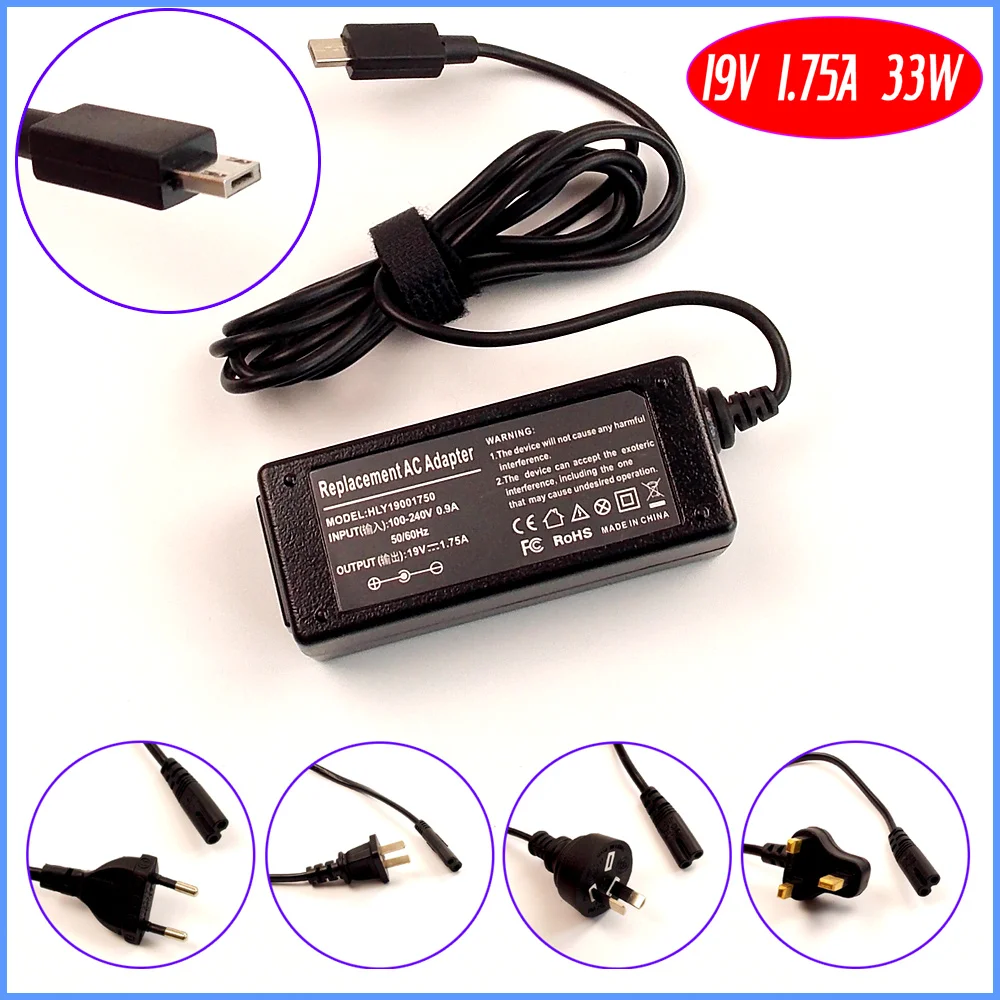 19V 1.75A Laptop Ac Adapter /Battery Charger For ASUS VivoBook E200 E200H E200HA-US01-GD E200HA-US01-BL 19V 1.75A Laptop Ac Adapter /Battery Charger For ASUS VivoBook E200 E200H E200HA-US01-GD E200HA-US01-BL