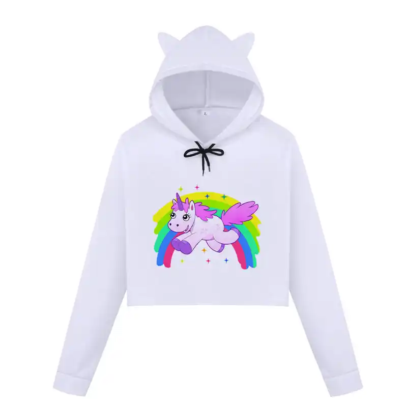 cute crop top sweatshirts