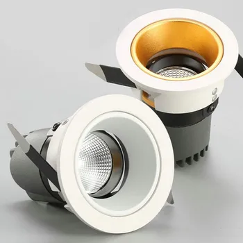 

12W dimmable AC110V 220V 240V LED Ceiling Downlight COB Lamps LED Ceiling Lamp Home Indoor Lighting Free shipping