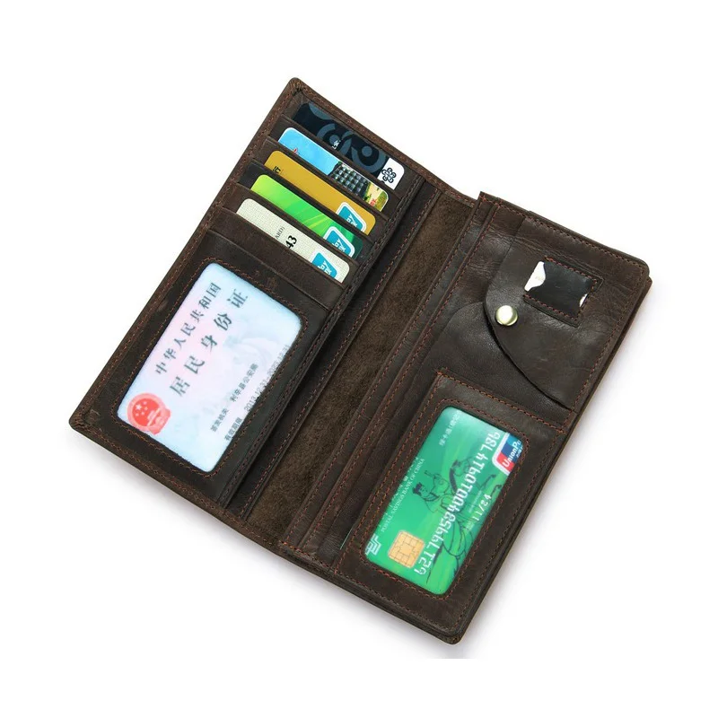

2017 New Arrival 100% Genuine Cowhide Leather Men's Wallet Vintage Dragon Pattern Male Multi_ Caed Holder Coin Purse For Men Big