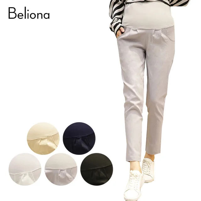 Cotton Linen Maternity Harem Pants For Office Las Spring 2017 Cotton Linen Maternity Harem Pants For Office Las Spring 2017 Pregnancy Trousers Clothes Pregnant