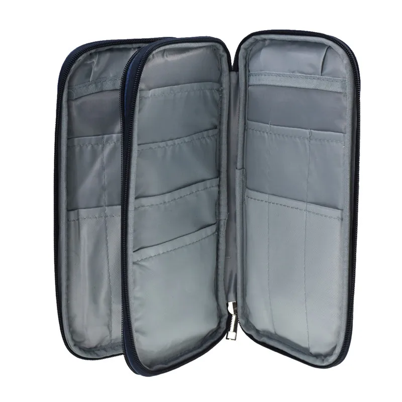 جديد كبير قدرة فارغة إبرة كروشيه الحقيبة الحياكة إبر كيت حالة الخياطة إبر مقص حاكم الخياطة الاكسسوارات حقيبة التخزين